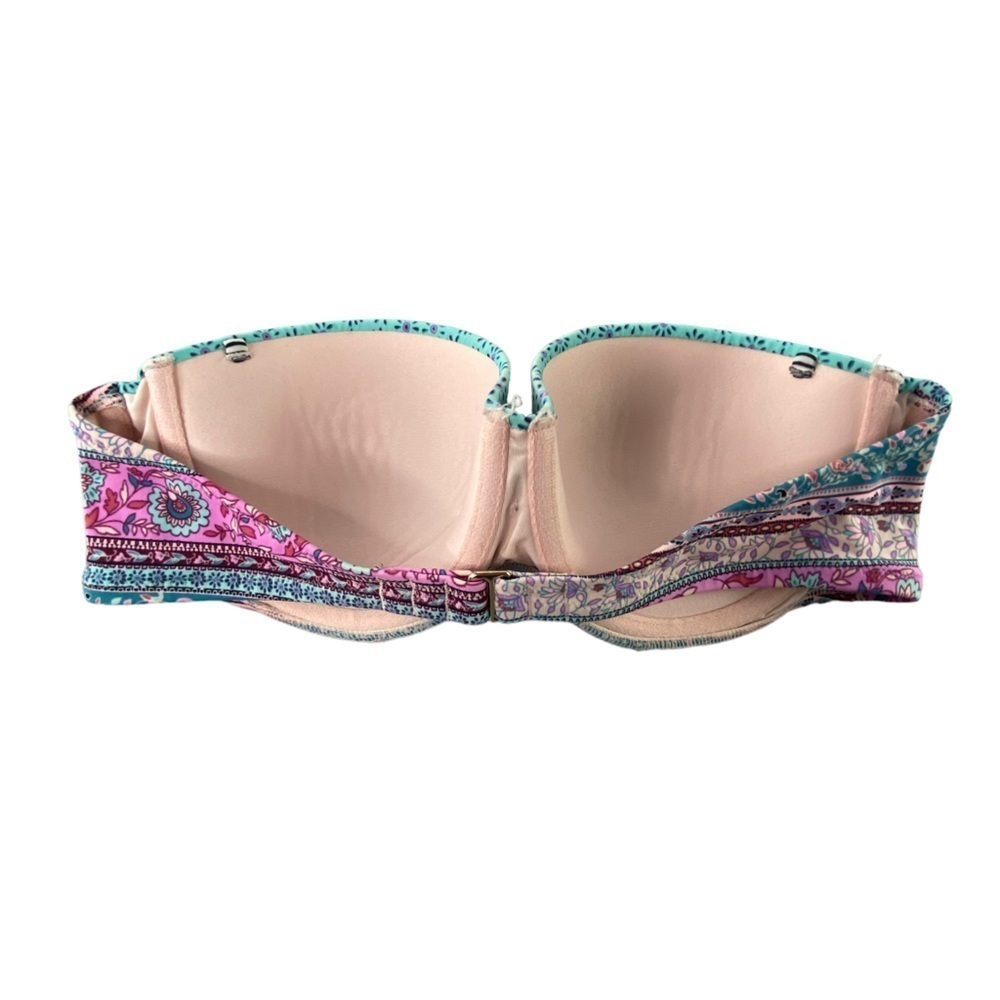 Shade Shore boho bandeau bikini top 36B - Picture 2 of 10
